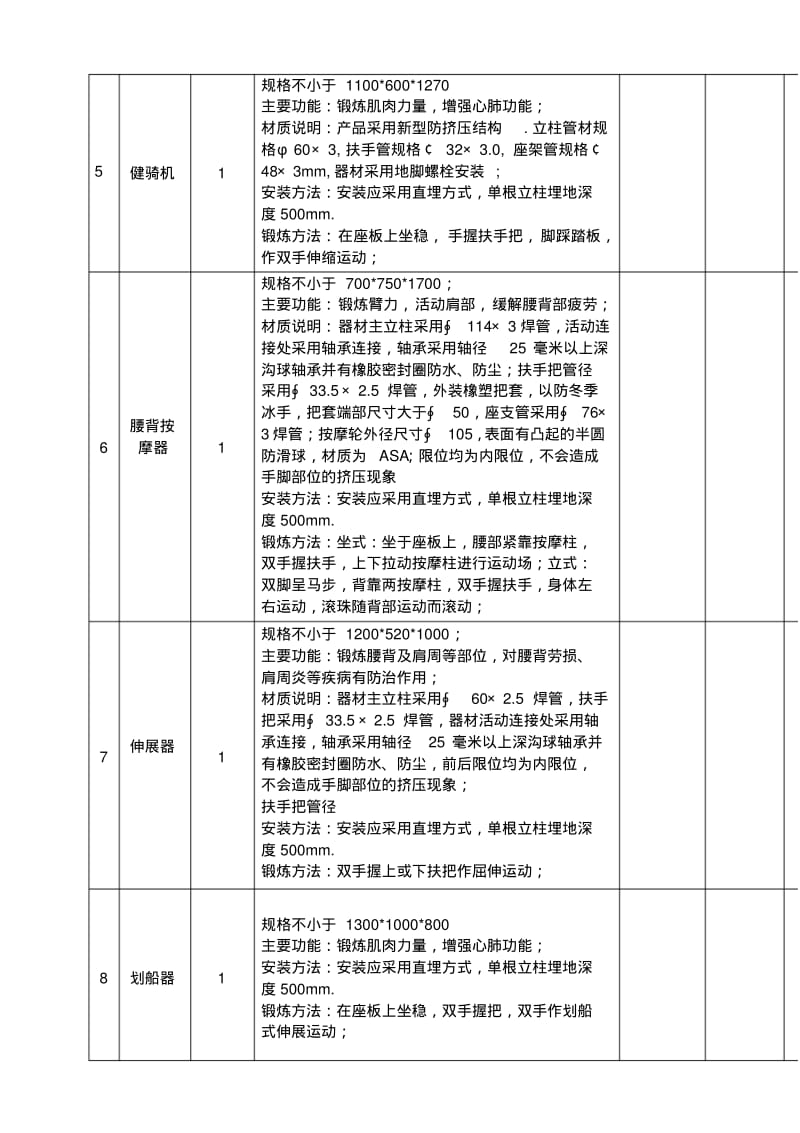 健身器材报价清单表.pdf_第2页