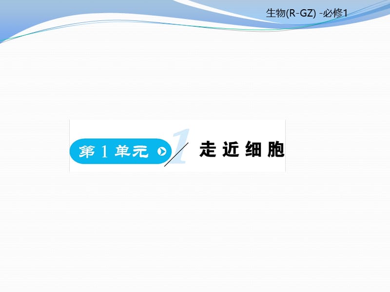 2019-2020学年高中人教版生物必修一课件：第1章 .pptx_第1页