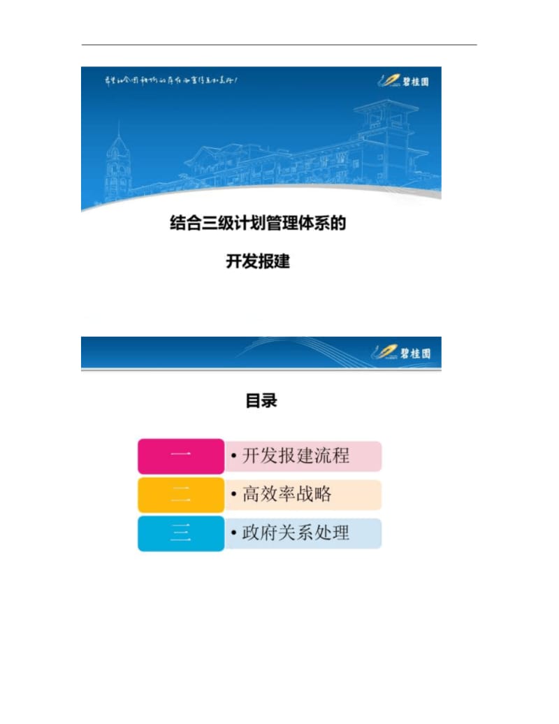 结合三级计划的开发报建――碧桂园重点.pdf_第1页