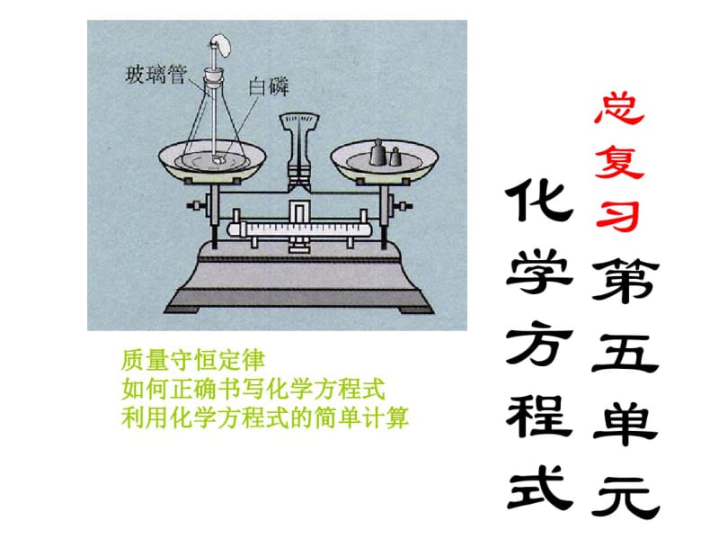 5人教版_化学_第五单元_化学方程式_复习课件【精品教案】.pdf_第2页