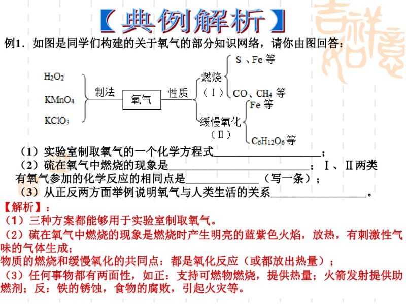 九年级化学上学期氧气、碳和碳的氧化物复习..pdf_第3页