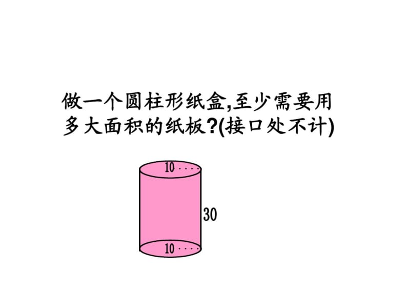 人教版六年级数学下册《圆柱的表面积》课件PPT.pdf_第3页