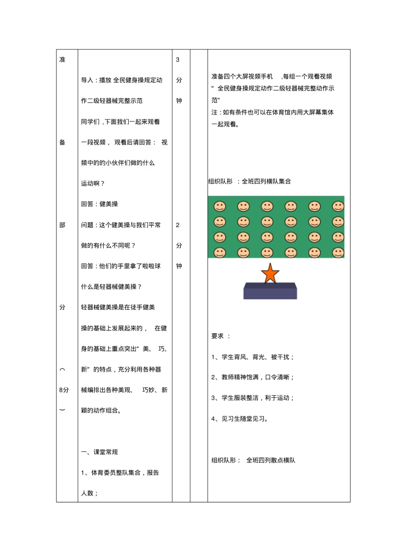 小学体育《健美操》教学设计.pdf_第2页