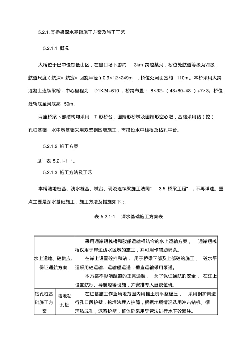 桥梁深水基础施工方案及施工工艺.pdf_第1页