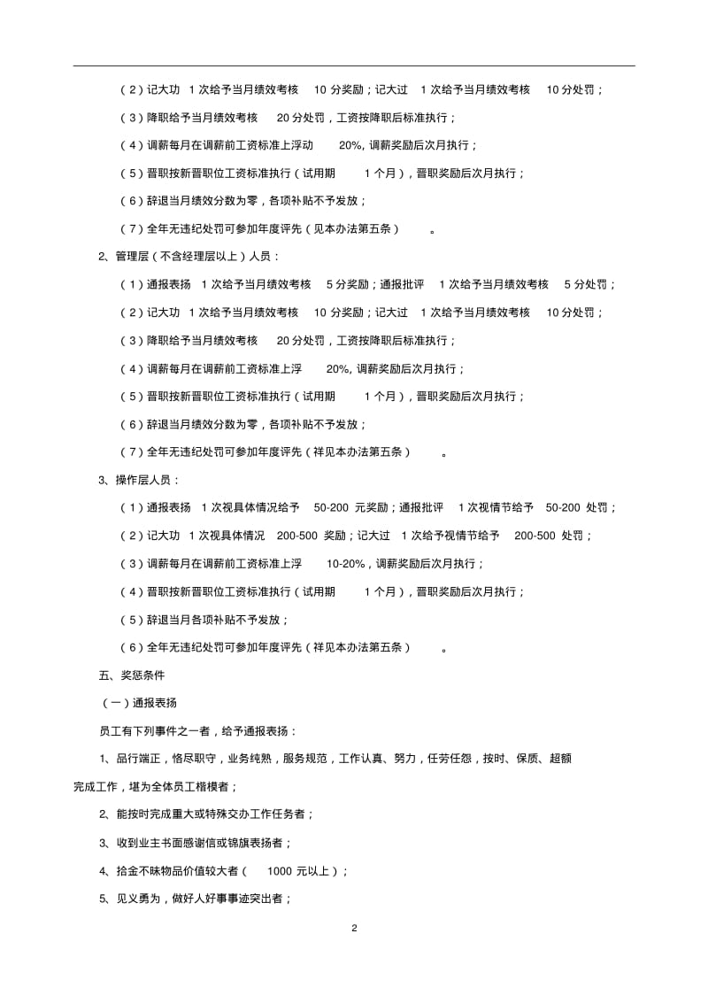 物业公司奖惩制度.pdf_第2页