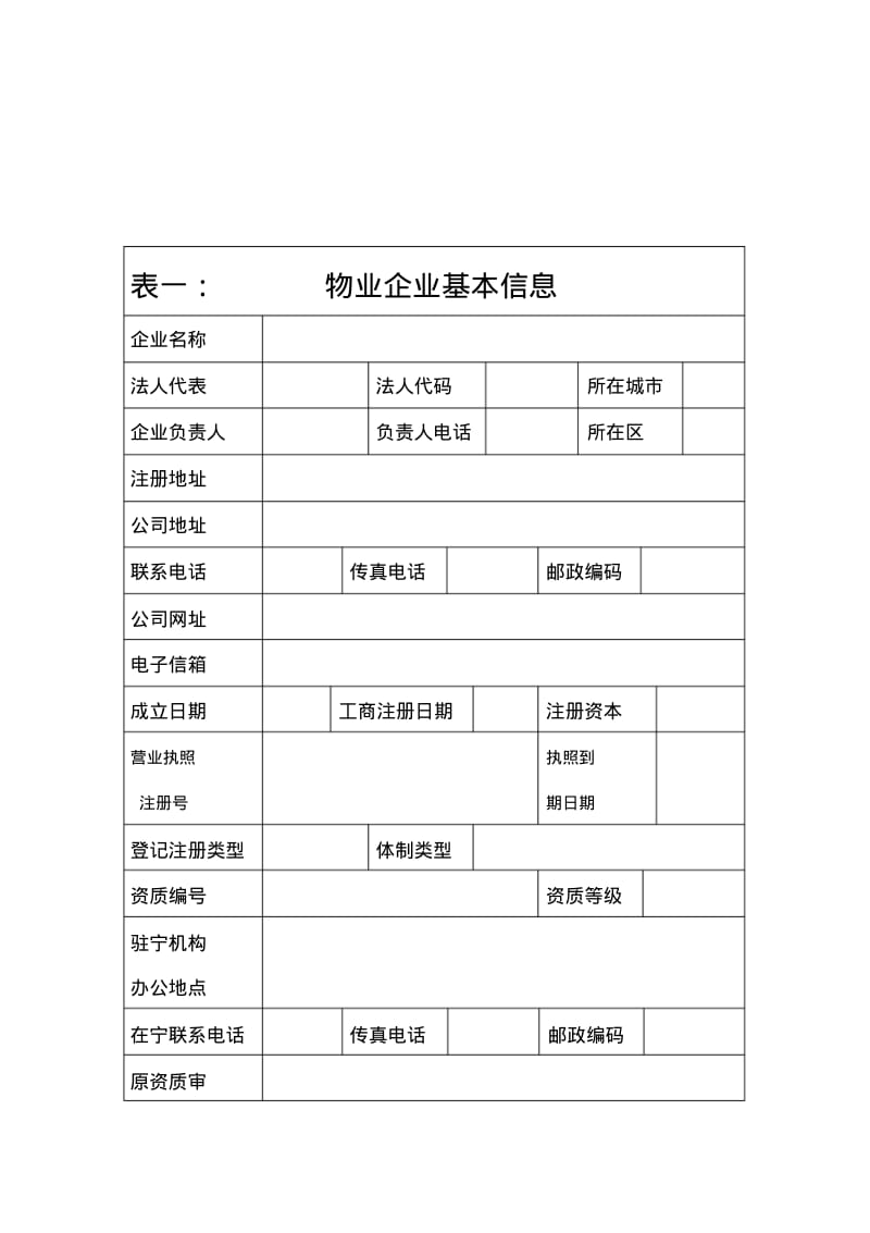 物业管理企业备案表.pdf_第2页