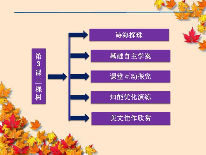 高中语文第一单元第3课三棵树课件新人教版选修~外国诗歌散文欣赏.pdf_第2页