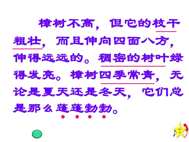 苏教版四年级语文下册《宋庆龄故居的樟树》PPT课件.pdf_第3页