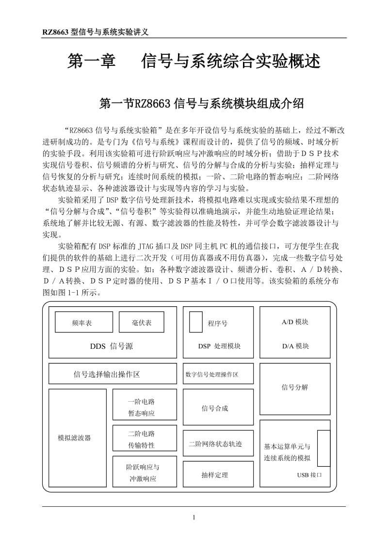 RZ8663型信号与系统实验讲义.doc_第2页