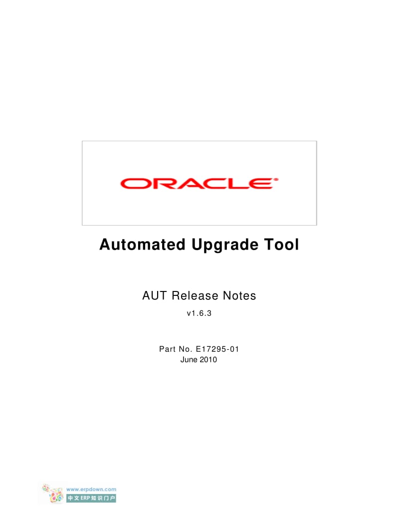 Automated Upgrade Tool-AUT Release Notes.pdf_第1页