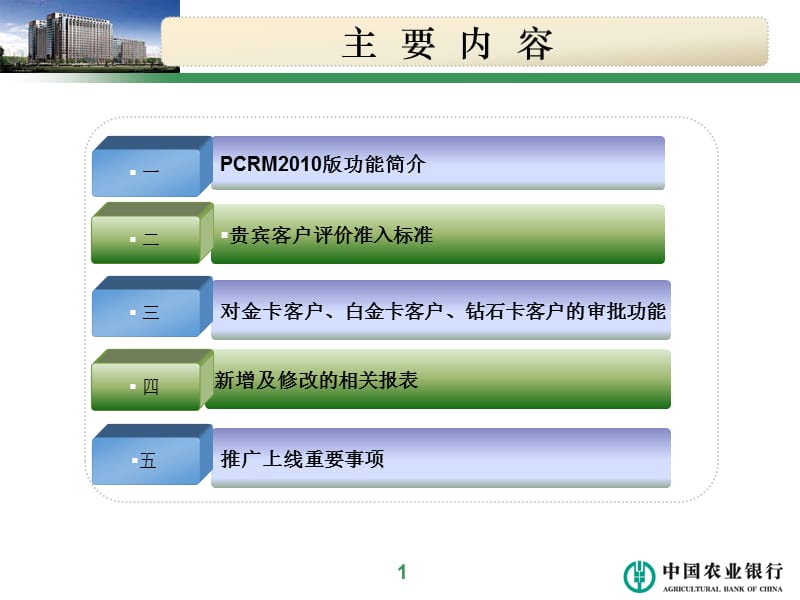 中国农业银行PCRM系统版推广应用培训.ppt_第2页