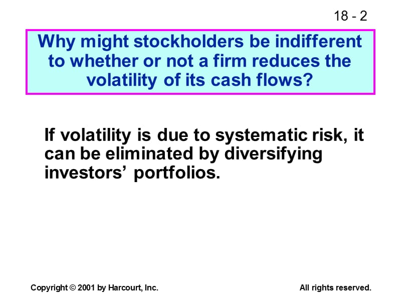 Fundamentals of Financial Management-CHAPTER 18 Derivatives and Risk Management.ppt_第2页