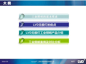 LVD无极灯工业照明产品介绍.ppt