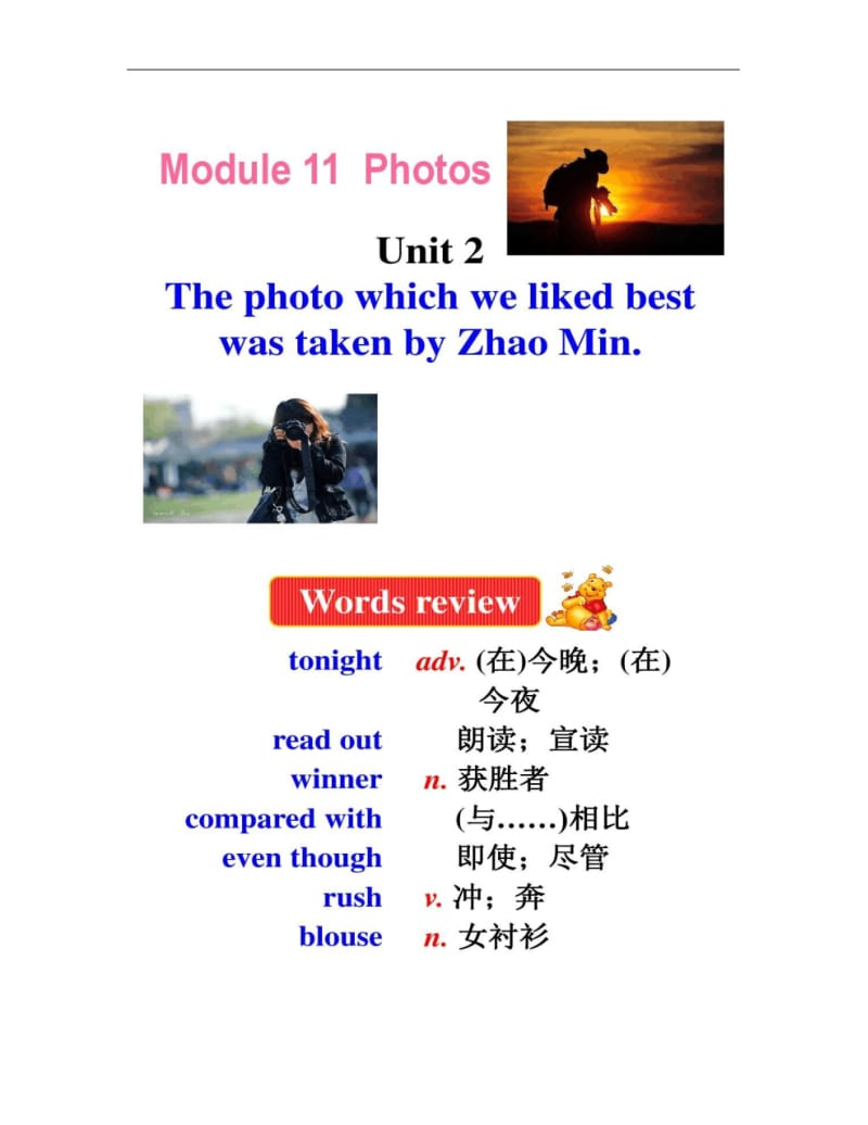 九年级英语(外研版)上册教学课件：Module11..pdf_第1页