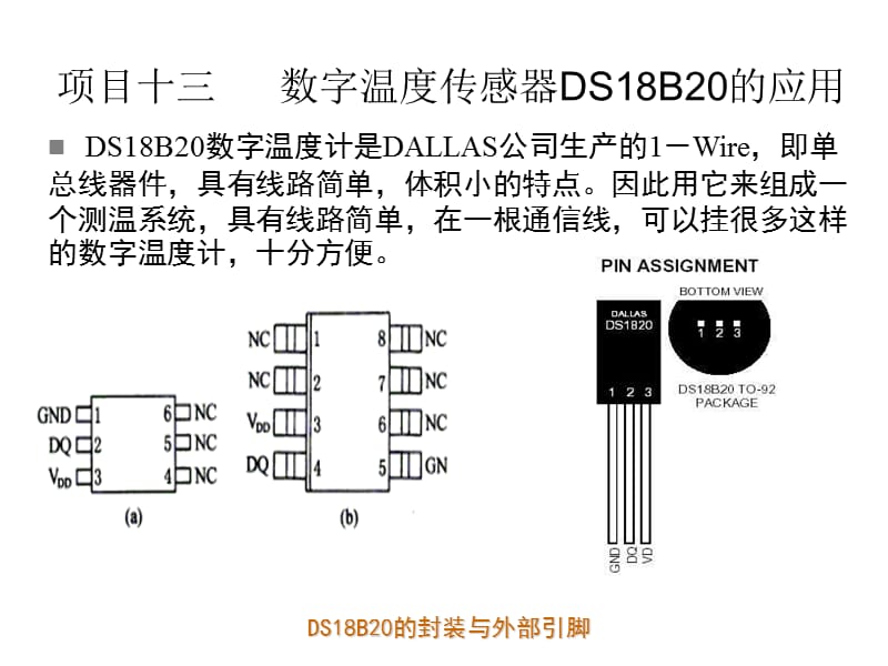 数字温度传感器DS18B20的原理与应用.ppt_第1页