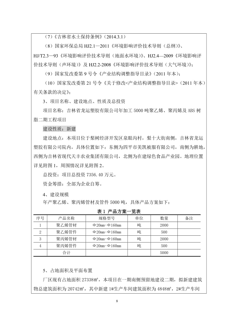 环境影响评价报告公示：吉林省龙运塑胶环评报告.doc_第3页