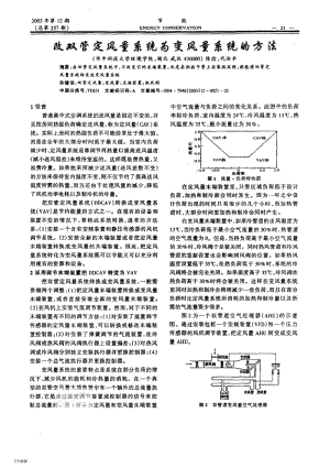 双管定风量系统为变风量系统的方法.pdf