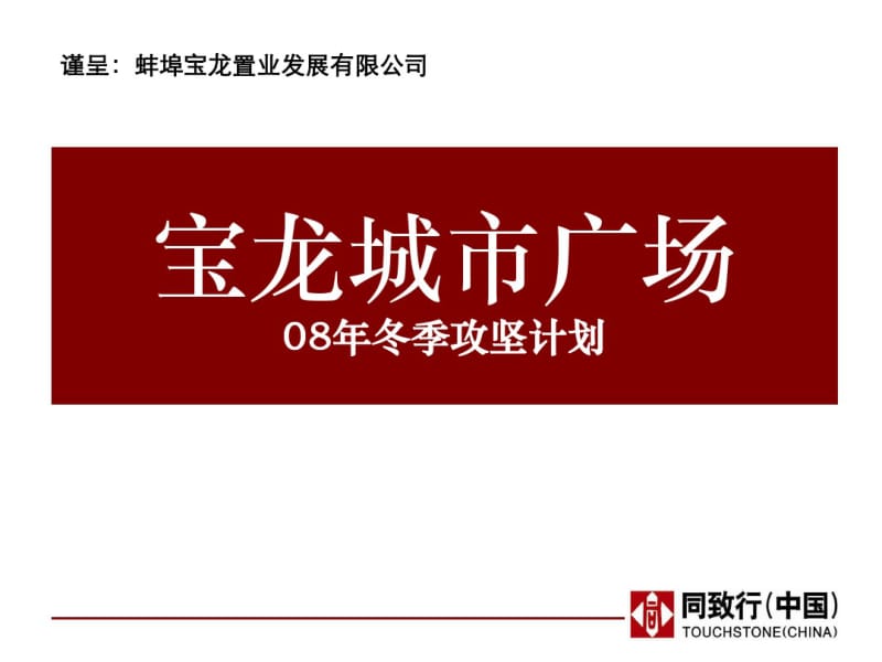 宝龙城市广场营销计划..pdf_第1页