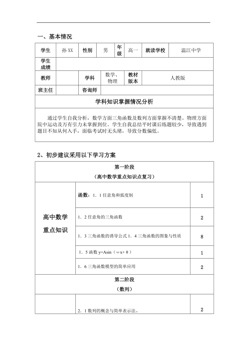 一对一辅导计划模板.doc_第2页