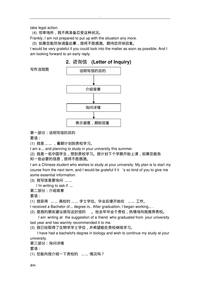 高考英语书信写作模板.pdf_第2页