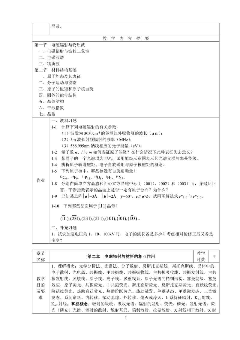 教案-材料现代分析测试方法.doc_第3页