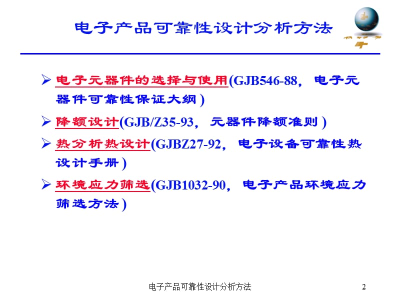 电子产品可靠性设计分析方法.ppt_第2页