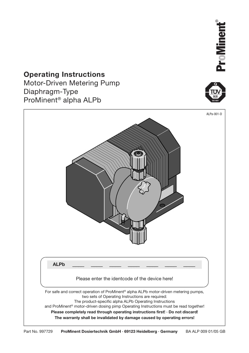 普罗名特Alpha系列说明书.pdf_第1页