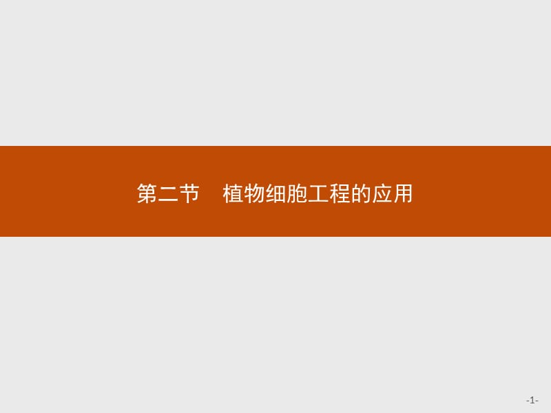 2019-2020学年高中生物苏教版选修3课件：2.2植物细胞工程的应用 .pptx_第1页