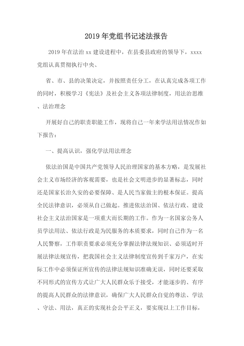 2019年党组书记述法报告.doc_第1页