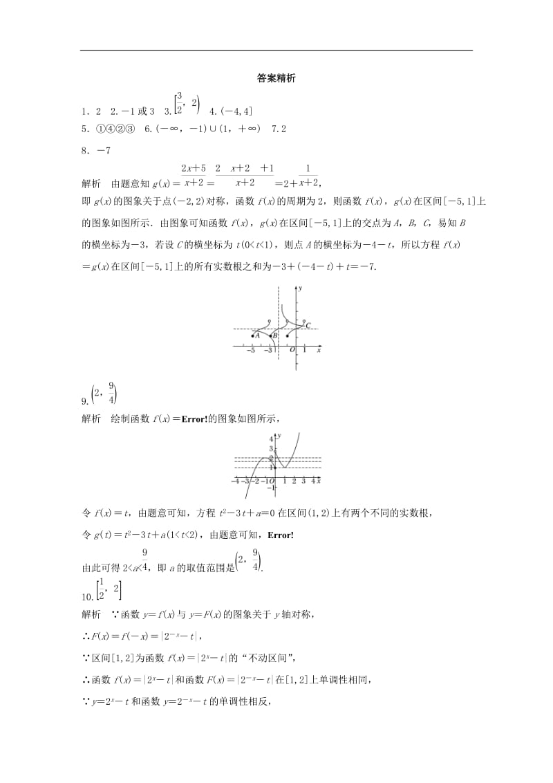 2020版高考数学一轮复习加练半小时资料：专题2函数第14练函数中的易错题理（含解析）.docx_第3页