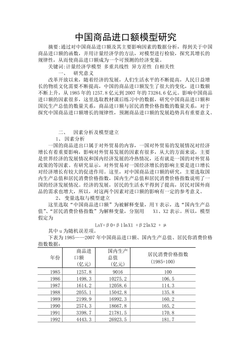 中国商品进口额模型研究.doc_第1页
