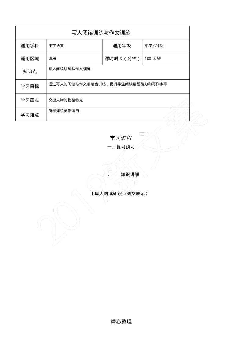 写人阅读训练与作文训练.pdf_第1页