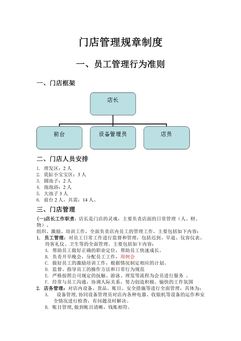 门店管理规章制度.doc_第1页