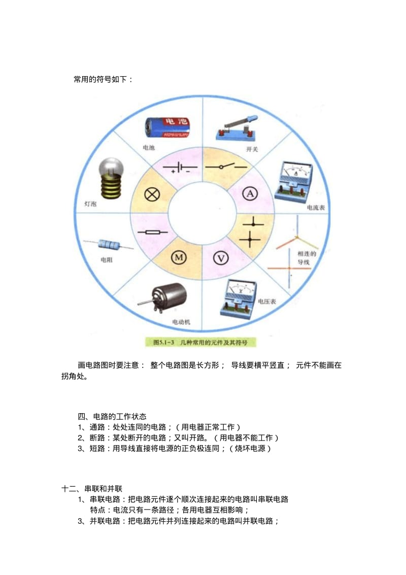 九年级物理电学知识点总结..pdf_第3页