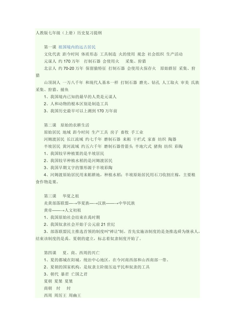 人教版历史知识点总结.docx_第1页