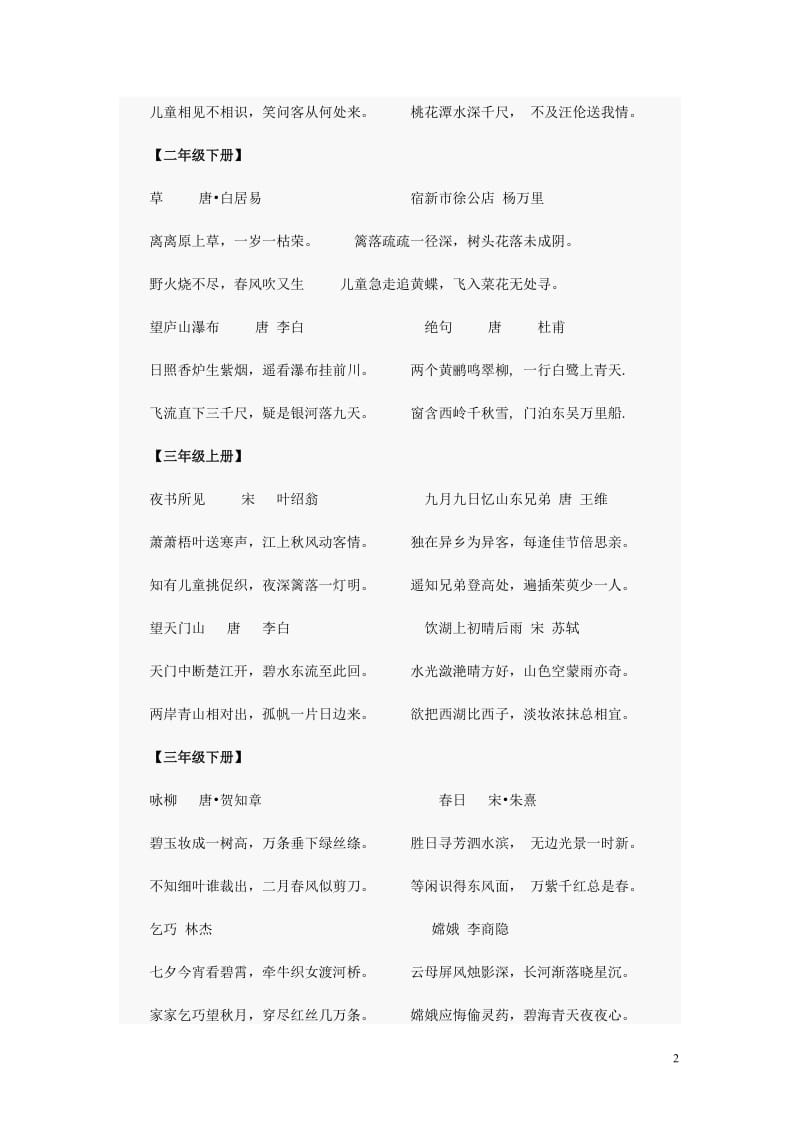 （精选）人教版小升初语文基础知识点整理.doc_第2页