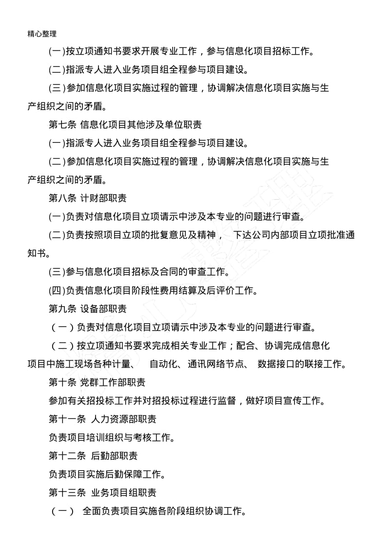 公司信息化项目管理制度流程MicrosoftOfficeWord文档.pdf_第2页