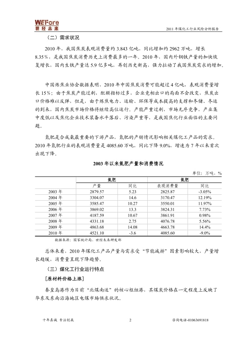 煤化工行业分析报告.doc_第2页