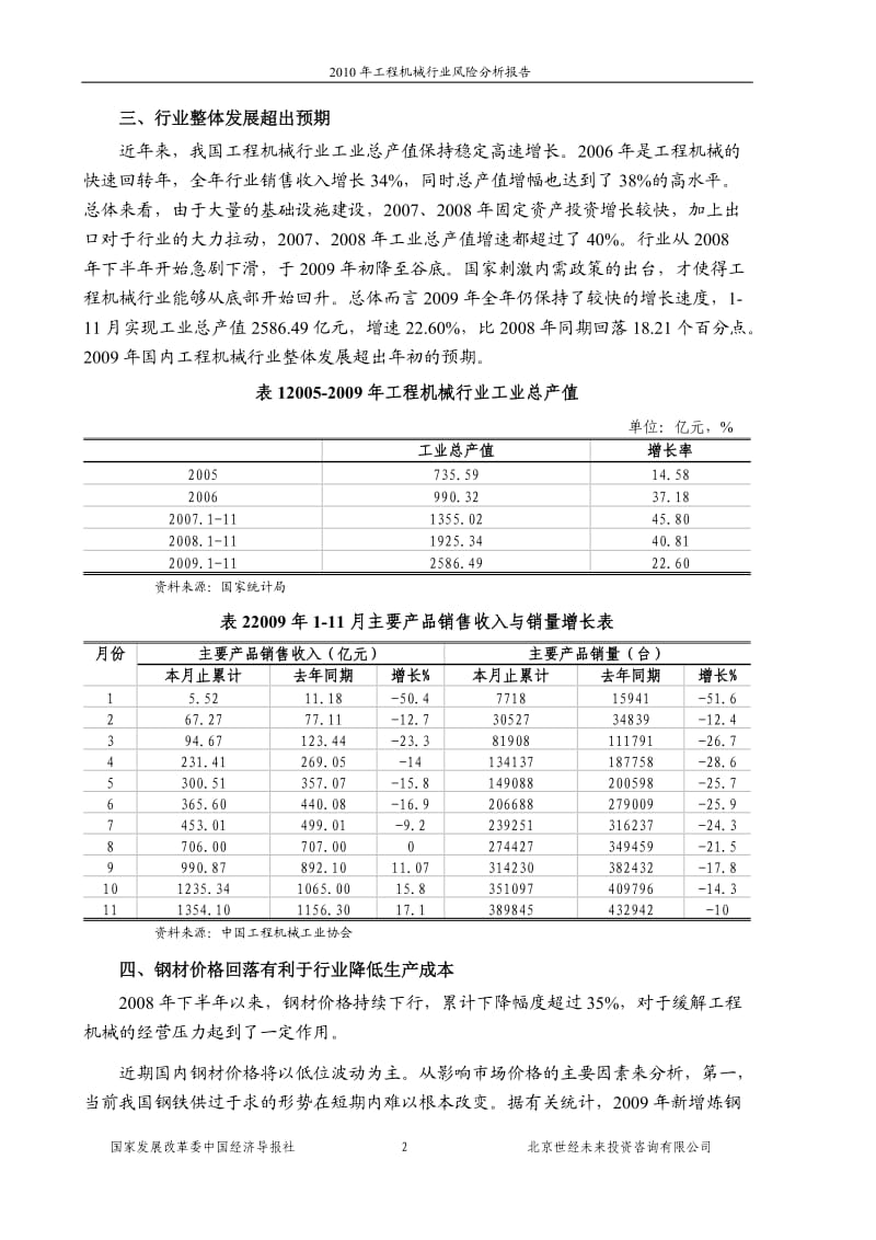 工程机械行业风险分析报告.doc_第2页