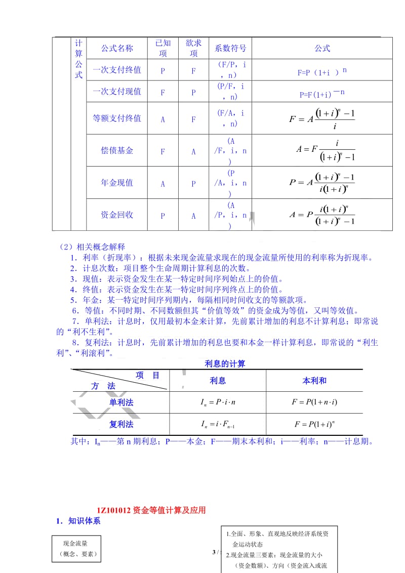 一级建造师考试工程经济考点总结.doc_第3页