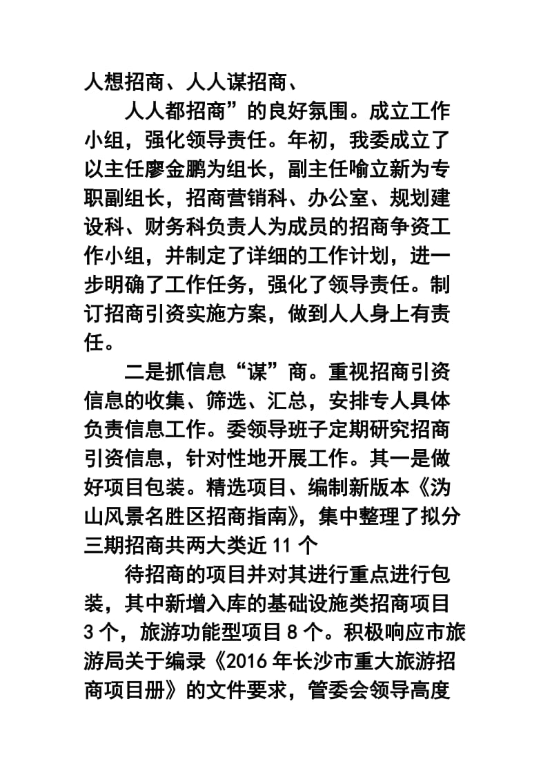 风景名胜区招商引资终工作总结.doc_第2页