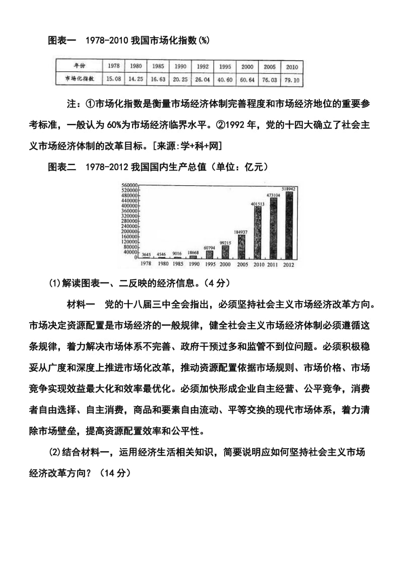 高三政治复习经济生活主观试题集锦.doc_第3页