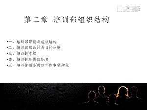 培训部组织结构.ppt