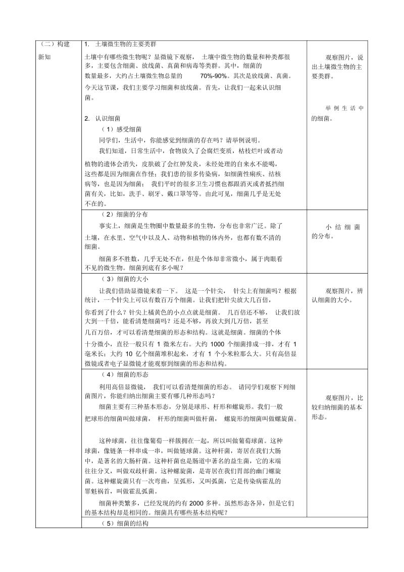 苏科初中生物七下《5.13第2节土壤里的微生物》word教案(2).docx_第2页