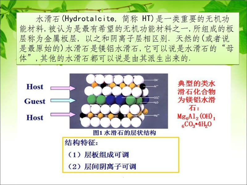 水滑石晶体的制备及其生长形态.ppt_第3页