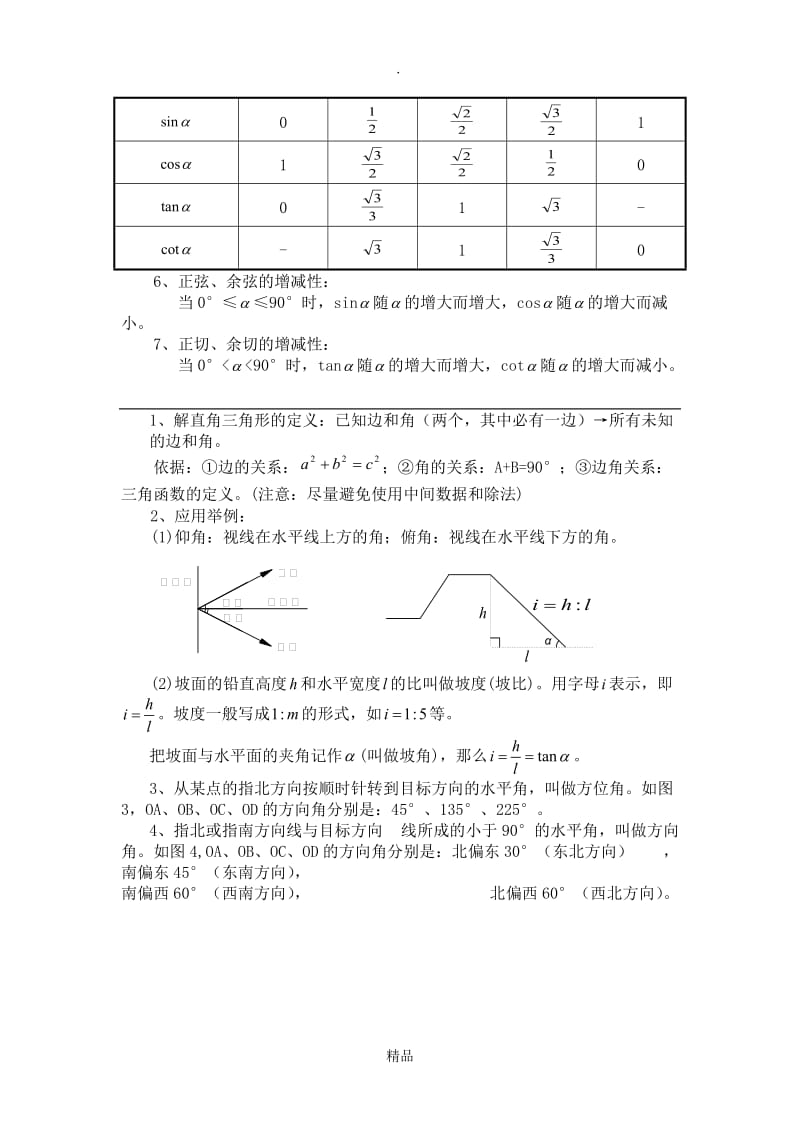 三角函数定义及三角函数公式大全-三角函数公式定义.doc_第2页