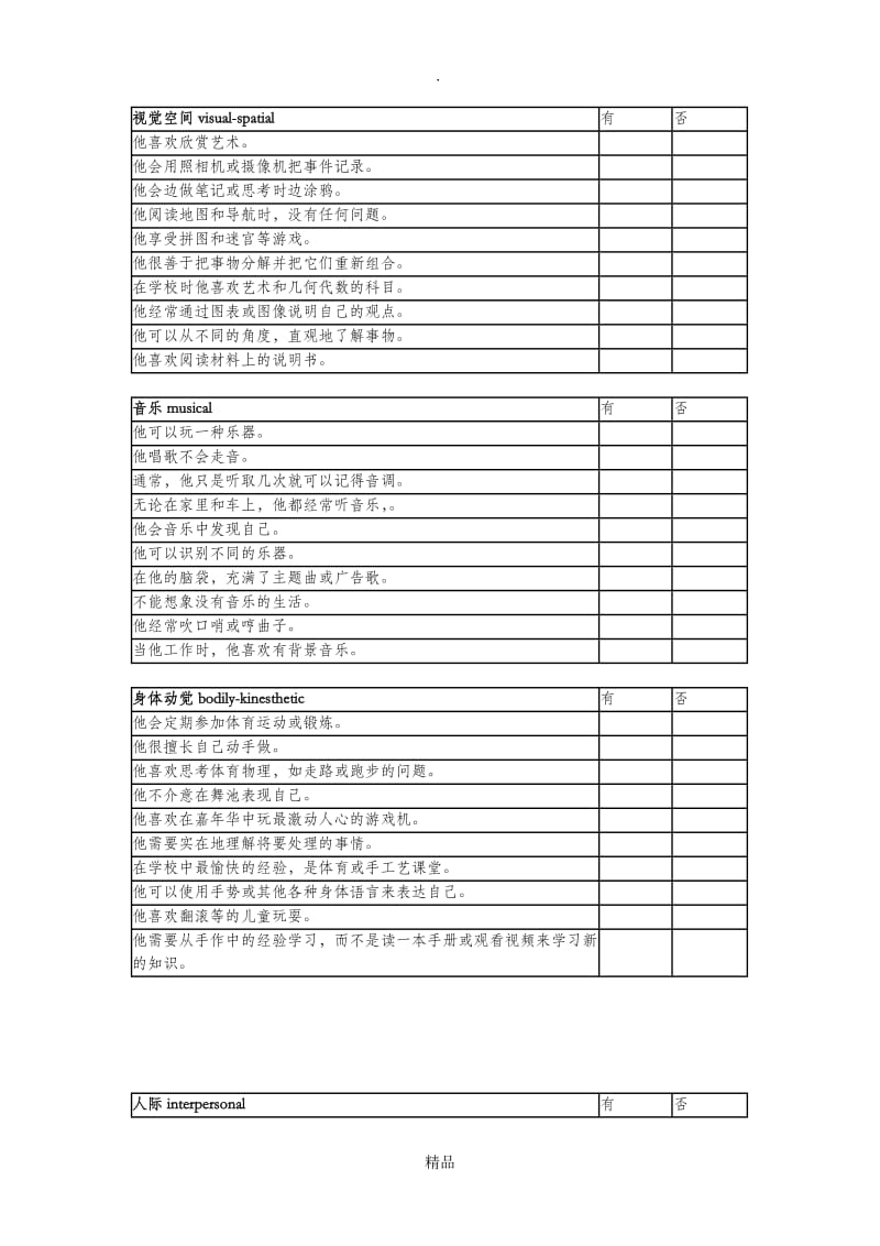 多元智能评估量表.doc_第2页