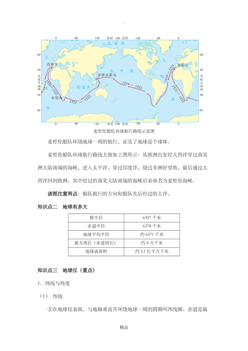 第二章地球的面貌知识点总结.doc_第2页