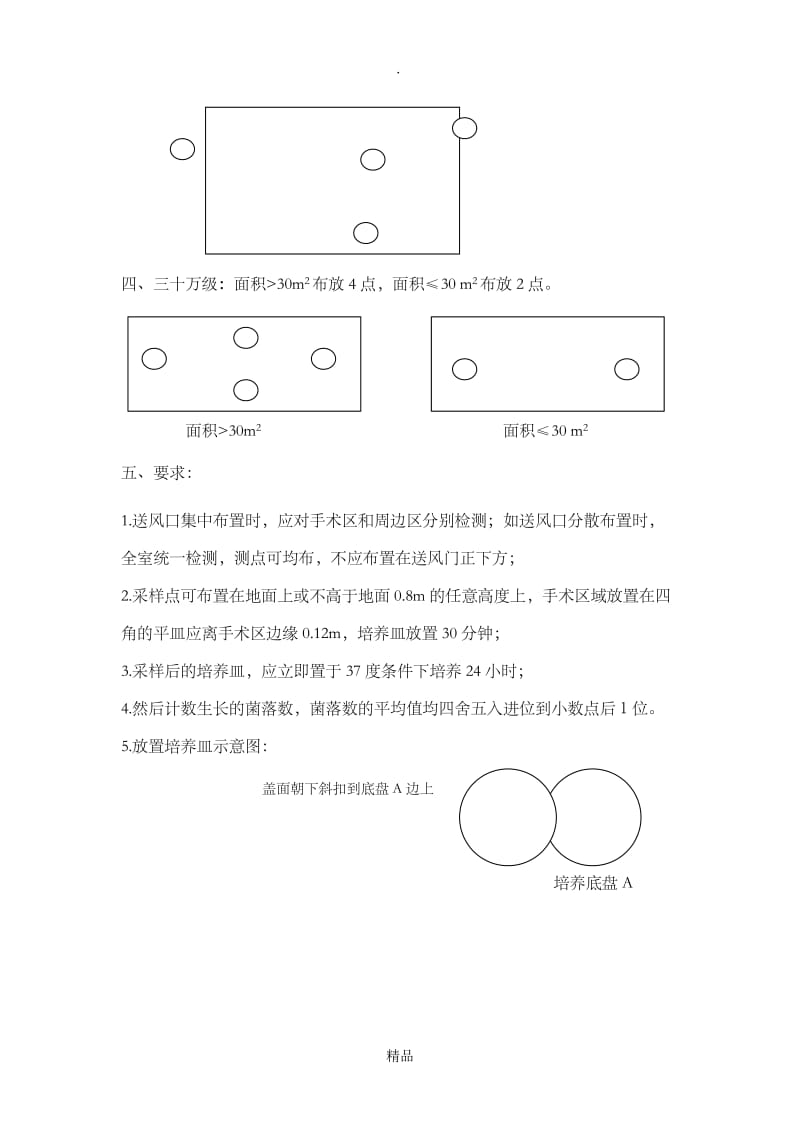 洁净室空气细菌培养监测布点与标准.doc_第2页