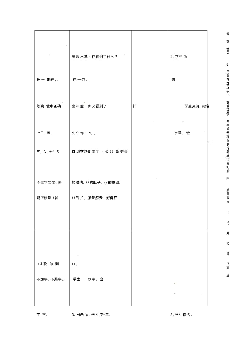 一年级上册语文教学设计-数金鱼1沪教版.docx_第2页